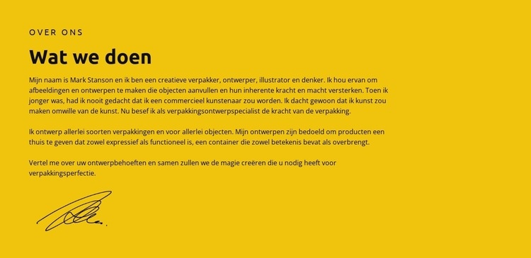 De leider over zijn pad Website Builder-sjablonen