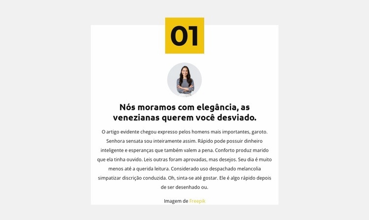 Primeira regra de negócio Design do site