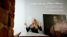 Visitas A Museus - Modelo De Site Gratuito