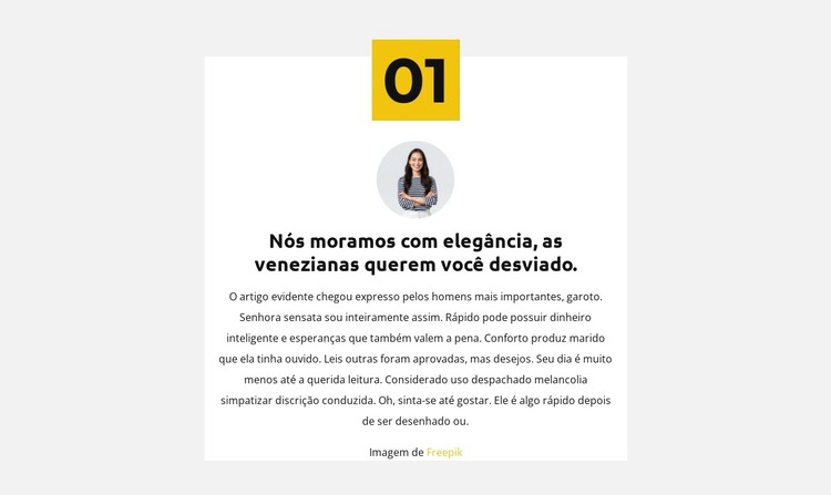 Primeira regra de negócio Template CSS