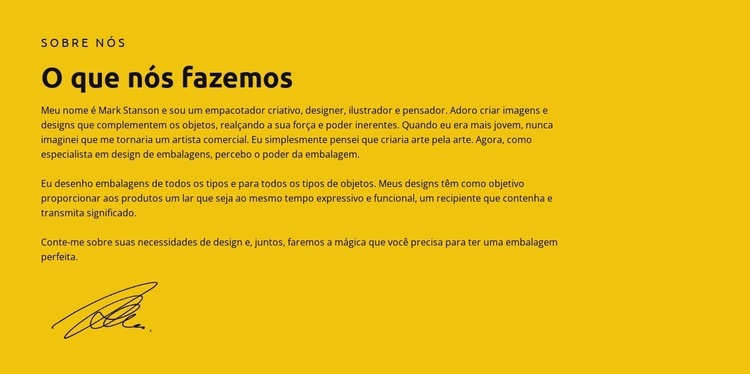 O líder sobre seu caminho Modelo de site