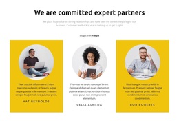 Project Managers - Templates Website Design