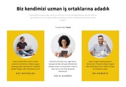 Proje Yöneticileri Kişisel Portföy Web Sitesi