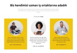 Proje Yöneticileri Ücretsiz Kişisel Web Sitesi