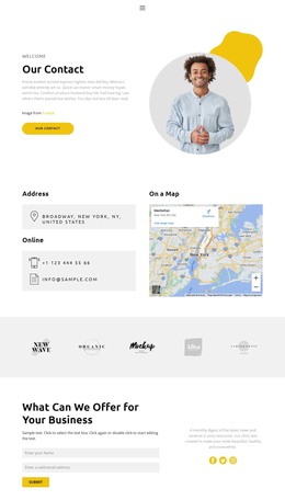 Our Offices Around The Country - Professional WordPress Theme