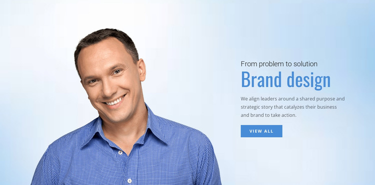 Branding and design services WordPress Theme