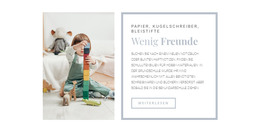 Webdesign Für Entwicklung Des Kindes