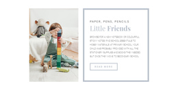 Child Development - One Page Bootstrap Template