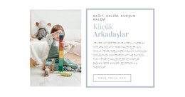 Çocuk Gelişimi Premium CSS Şablonu