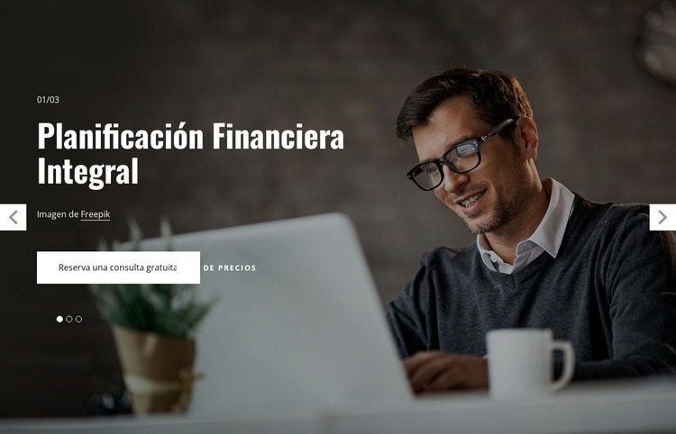 Planificación financiera integral Diseño de páginas web