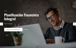 Planificación Financiera Integral: Plantilla De Sitio Web Sencilla