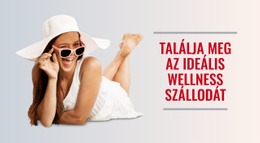 Ideális Spa Szálloda – Modern Websablon