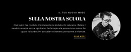 Fantastico Design Del Sito Web Per Informazioni Sulla Scuola