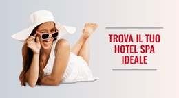 Hotel Termale Ideale - Ispirazione Per Il Mockup Del Sito Web