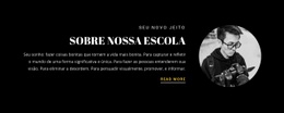 Design De Site Incrível Para Informação Escolar