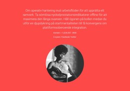 Kunder Säger Om Oss - Vacker Färgsamlingsmall