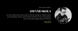 Information Om Skolan - Mall För Mobilwebbplats