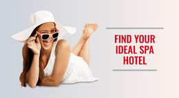 Ideal Spa Hotel - Website Template