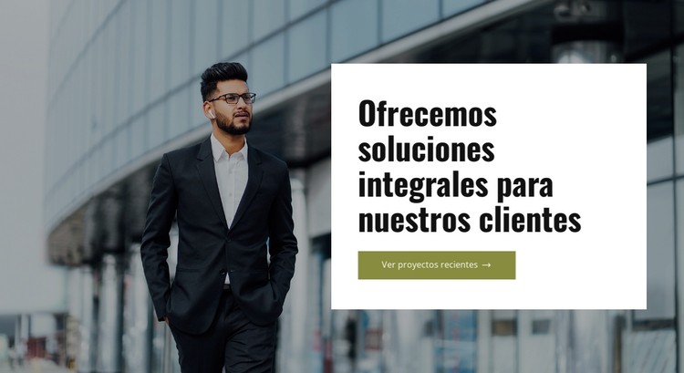 Consultoría centrada en el cliente Plantilla CSS