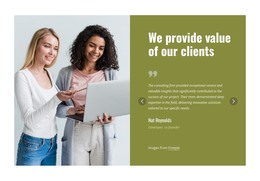 Trusted Consultancy Reviews - HTML Landing Page