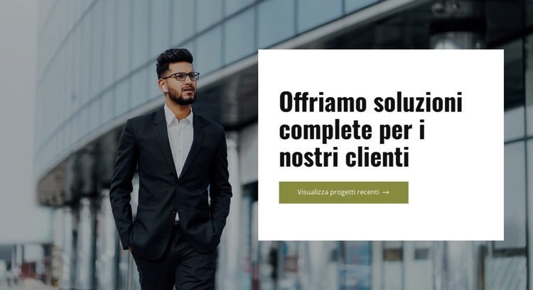 Consulenza incentrata sul cliente Progettazione di siti web