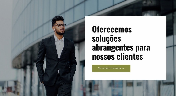 Consultoria centrada no cliente Modelos de construtor de sites