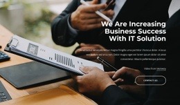 Expert Business Solutions Homepage Design