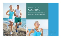 Como Correr Uma Maratona - Inspiração Da Página De Destino