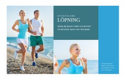 Hur Man Springer Ett Maraton - Enkel Webbplatsmall