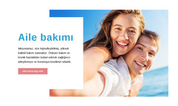 Aile Bakımı - Premium Öğeler Şablonu