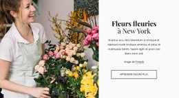 Livraison De Plantes Et De Fleurs - HTML Website Creator