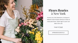 Livraison De Plantes Et De Fleurs – Modèle Réactif HTML5