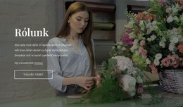 Florist-Flower Shop - HTML-Sablon Letöltése