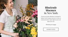 Bezorging Van Planten En Bloemen - HTML-Sjabloon Downloaden