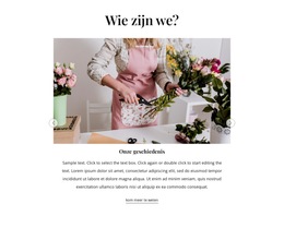 Bloemen Online Bestellen - Eenvoudig Websitesjabloon