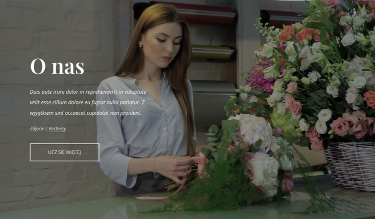 Kwiaciarnia-kwiaciarnia Szablon HTML