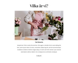 Responsiv HTML5 För Beställ Blommor Online