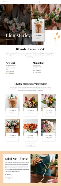 Blomsterleverans NYC