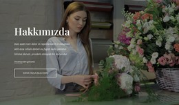 Çiçekçi-Çiçekçi - HTML Açılış Sayfası