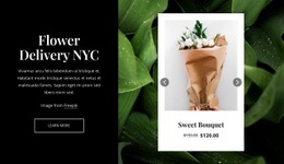 Our Modern Bouquets - Ready Website Theme
