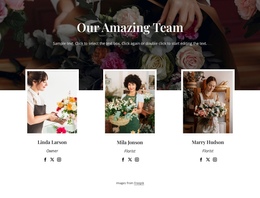 The New York Floral Team Simple Builder Software