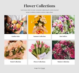 Fresh Flowers - Simple Website Template