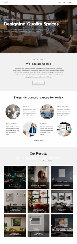 Layout Functionality For London Interior Design Studio