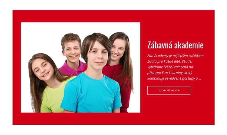 Děláme učení zábavou Šablona CSS