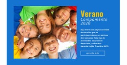 Campamento De Verano - Website Creator HTML