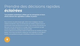 CSS Gratuit Pour Prendre Une Décision Rapide Et Éclairée