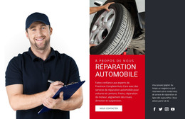 Page HTML Pour Garage Automobile