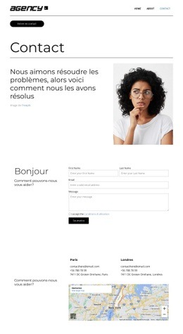 Page De Contact