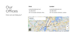 Map CSS Templates