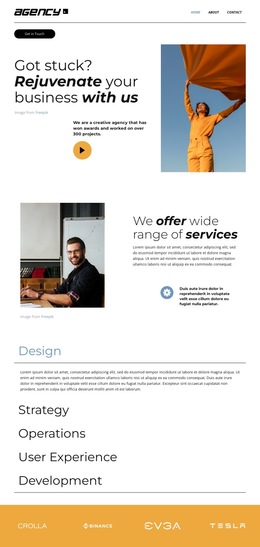 Multipurpose HTML5 Template For Scale To Greater Success